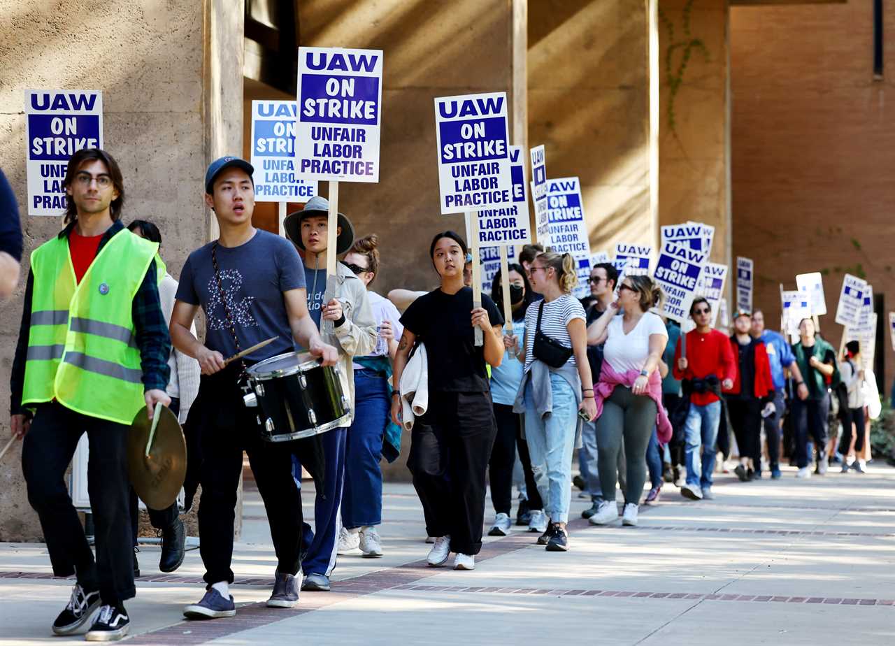 It's all about damn time: College workers organize during nationwide labor unrest