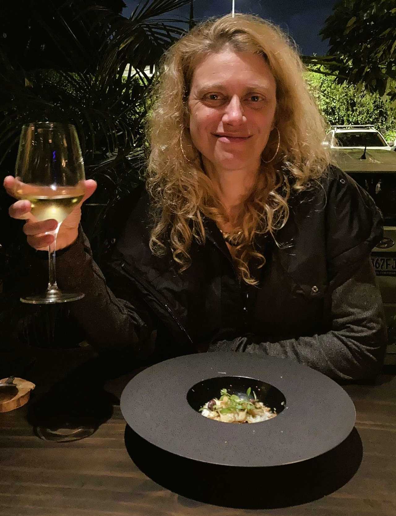 woman eating at sublime restaurant guatemala city