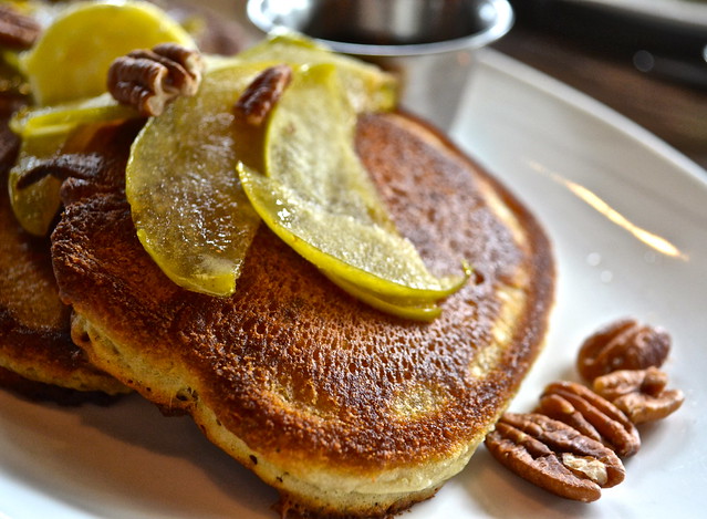 Sourdough pancakes - elevage restaurant, tampa florida