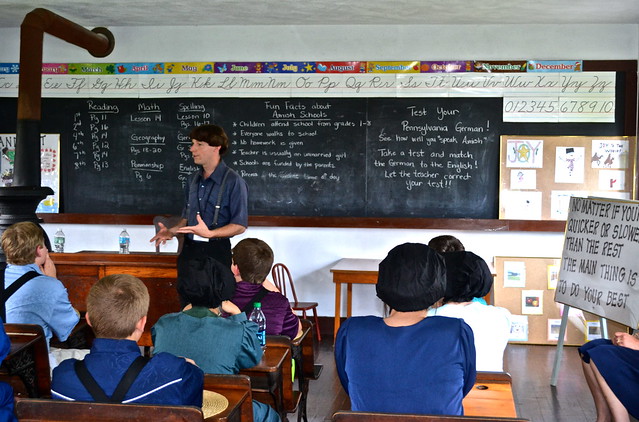 One Room Classroom Amish Village 