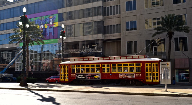 new orleans street trolley