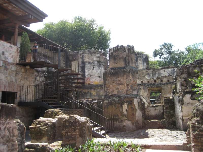 ruins hotel santo domingo antigua