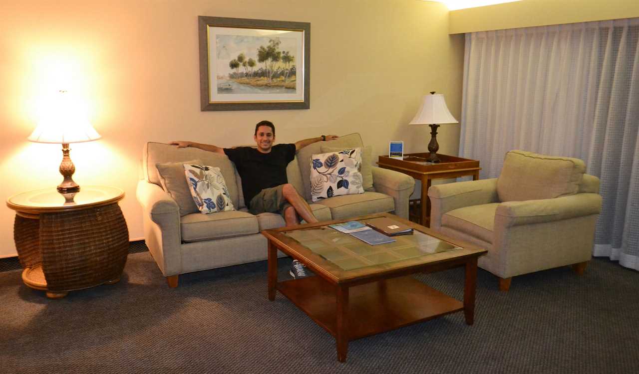 living room at innisbrook resort tampa fl