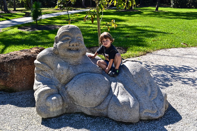 buddha at morikami botanical gardens fl