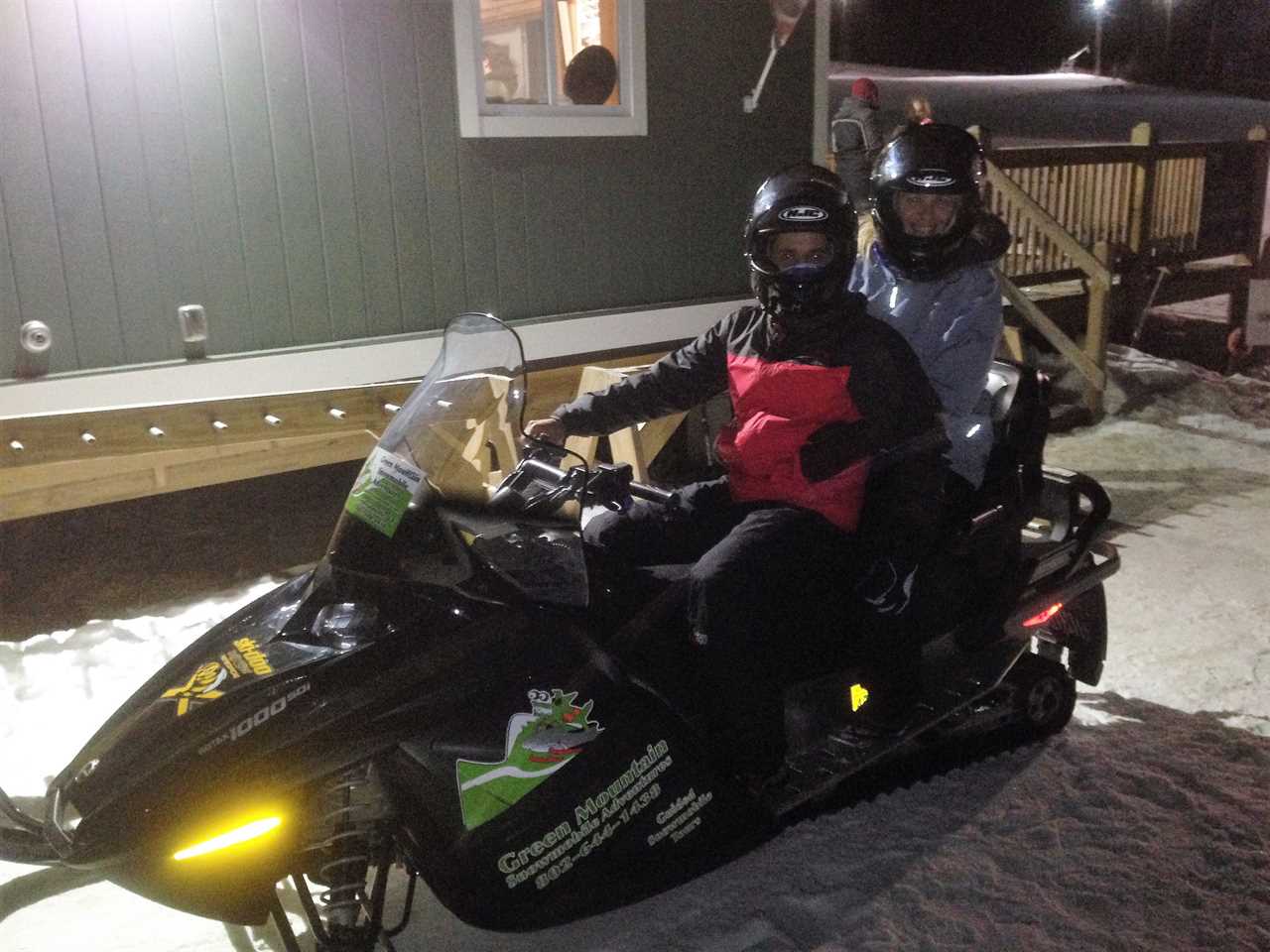 snowbike tour in smuggler notch vermont