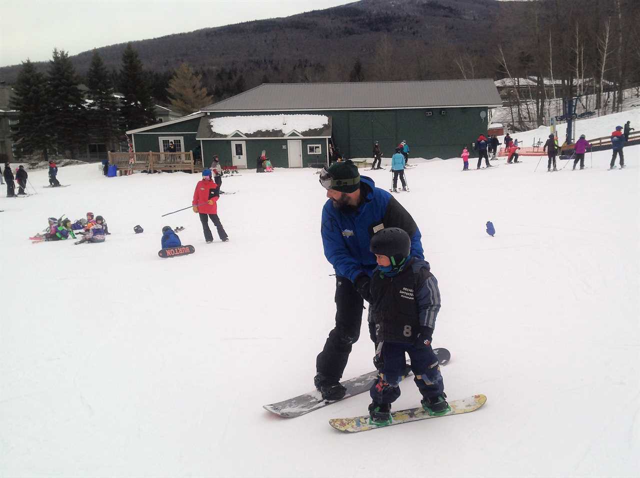 private snowboarding instructor, vermont ski resorts