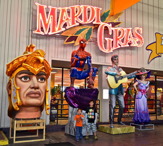 entrance to Mardi Gras World New Orleans