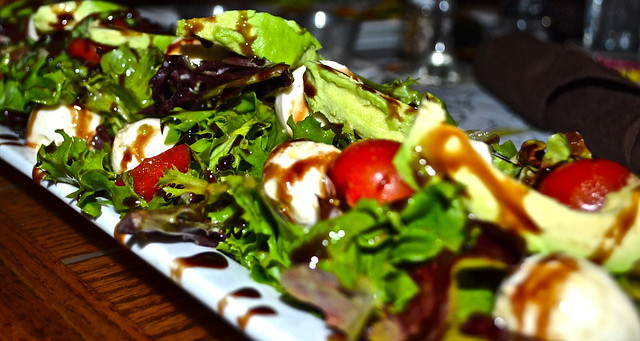 JB's on the Beach restaurant, Deerfield Beach, Florida - mozzarella and tomato salad