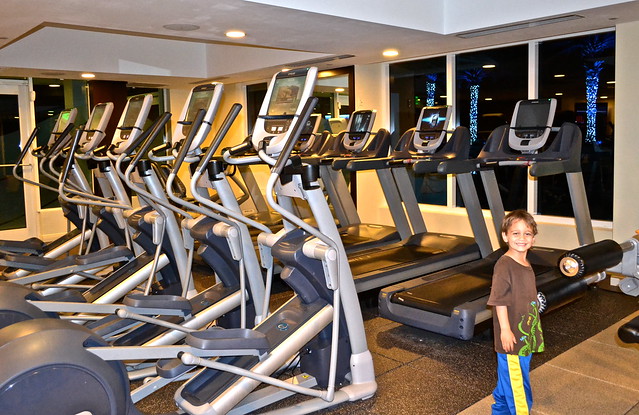 gym at Hilton Fort Lauderdale Beach Resort