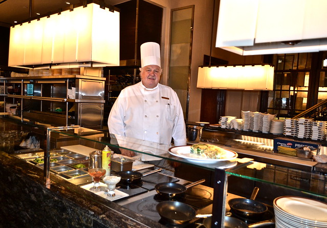 omelet chef The Breakers Hotel, Palm Beach, Florida 