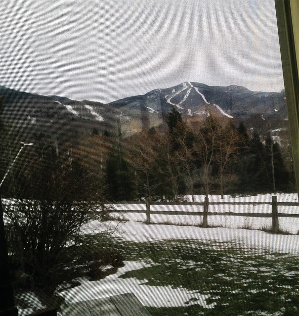 view of slopes smugglers notch resort, vermont 