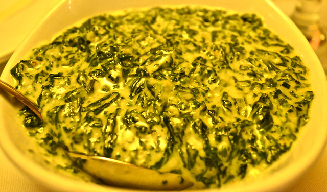 creamed spinach - Ocean Prime Philadelphia