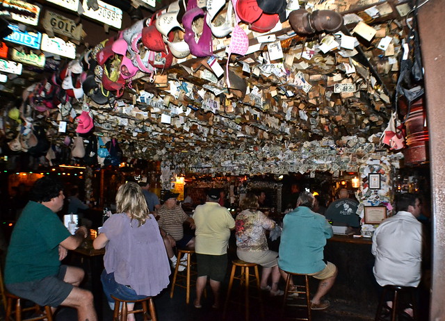 inside Captain Tony's Key West bras everywhere