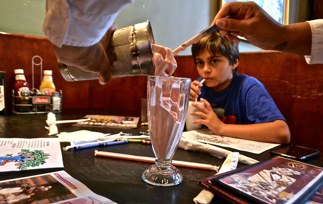 milk shakes from Pike's Old Fashioned Soda Shop in charlotte nc