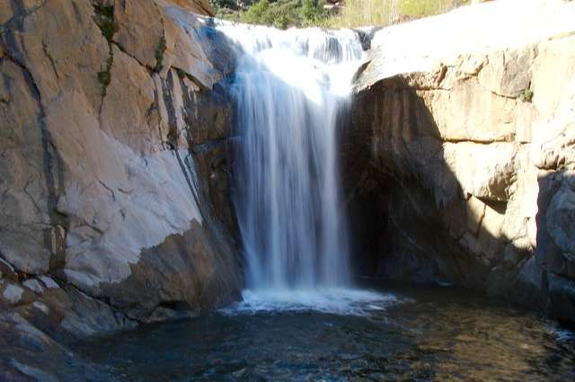 Three Sisters Falls and the Plunge Pool in San Diego