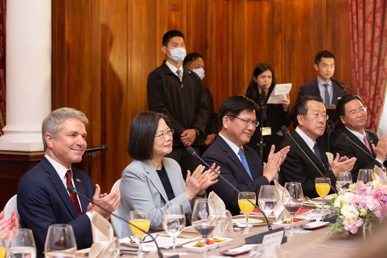 Close up in Taiwan with the Republican that compared Xi Hitler