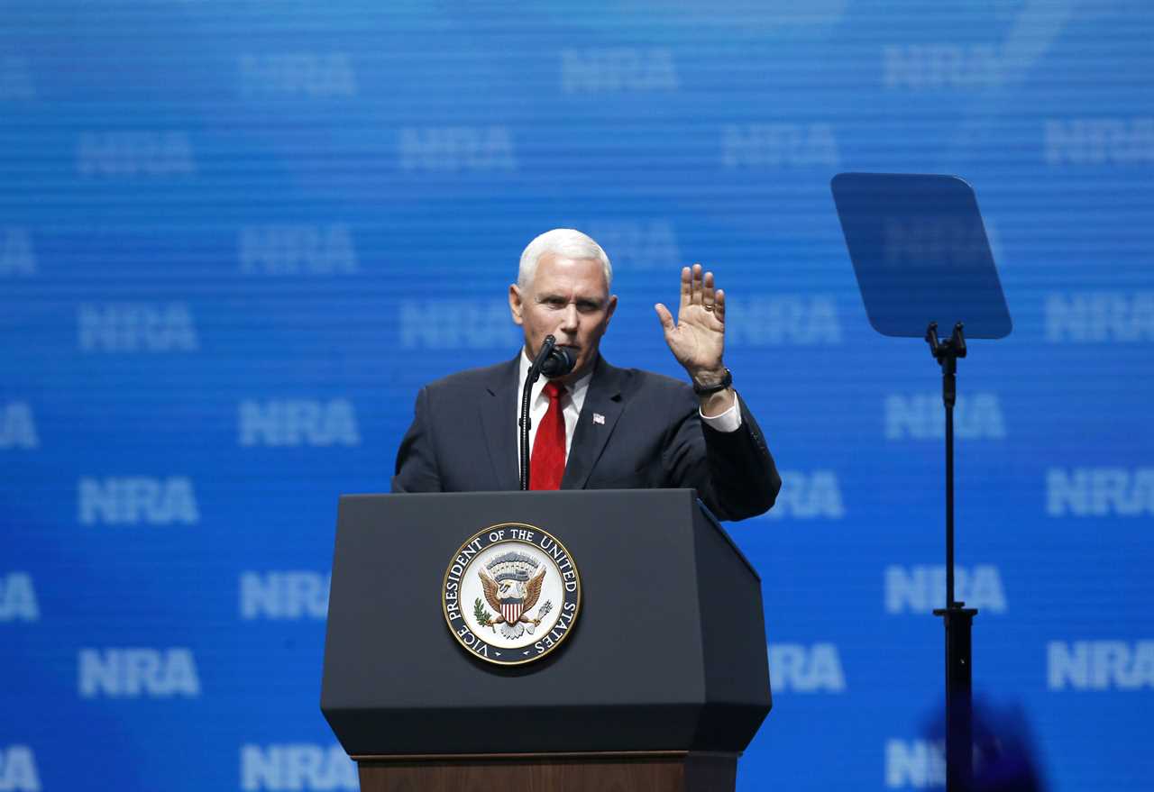 Pence urges quick execution of mass killers at NRA Summit