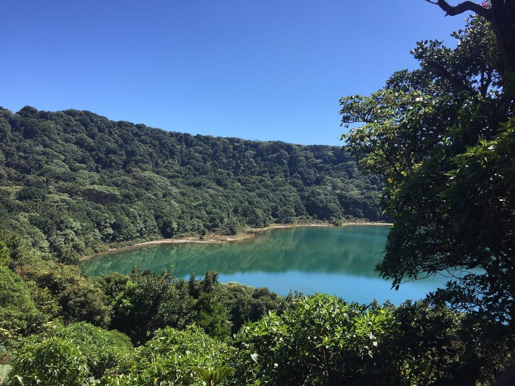 Lake at Poas Volcano in Costa Rica