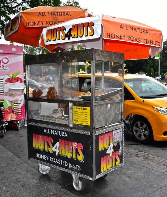 roasted nuts new york street food trucks