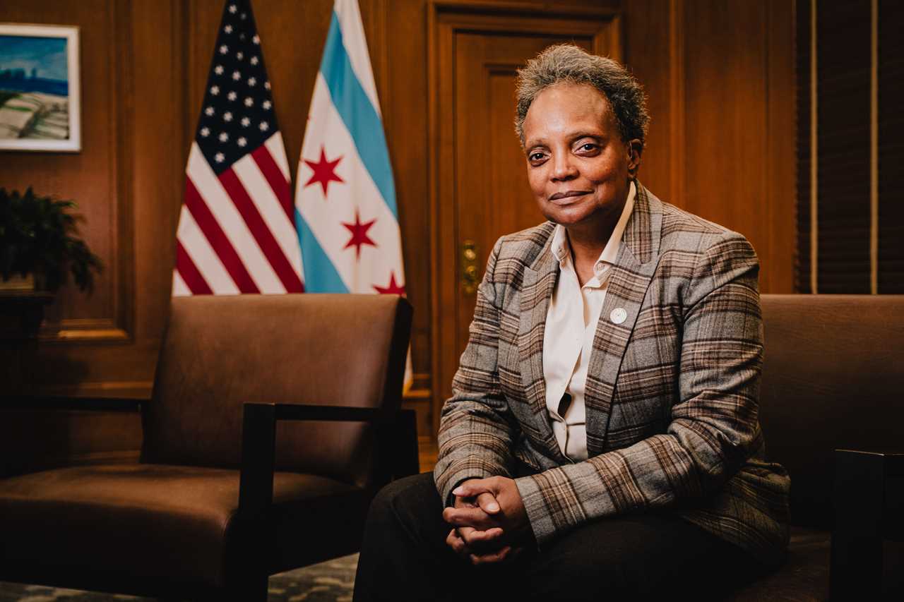 Chicago Mayor leaves proud after 'getting a lot of sh--t done.