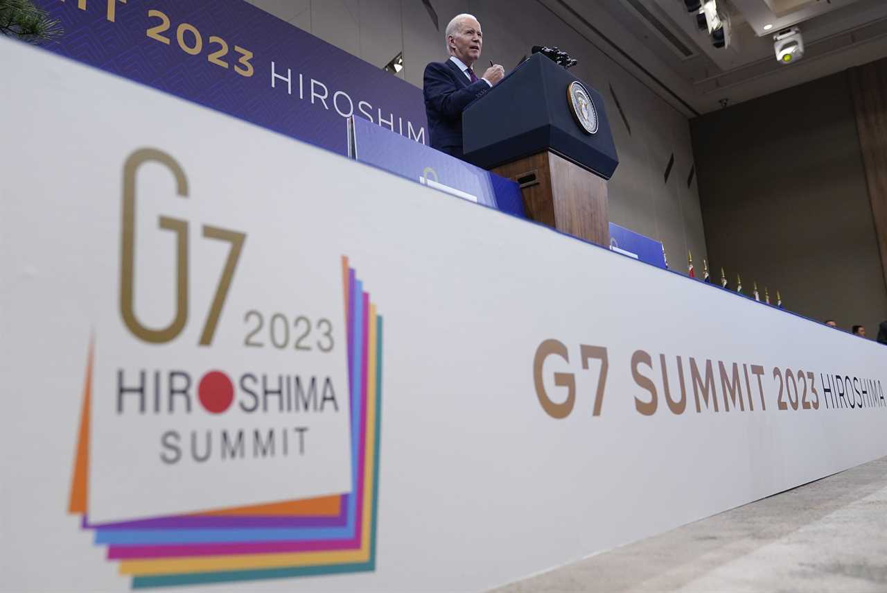 Biden's G-7 Summit shadowed by drama over debt limits at home