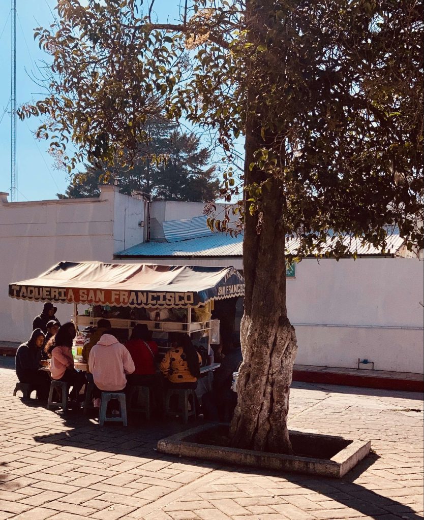 food stand in san cristobal mexico