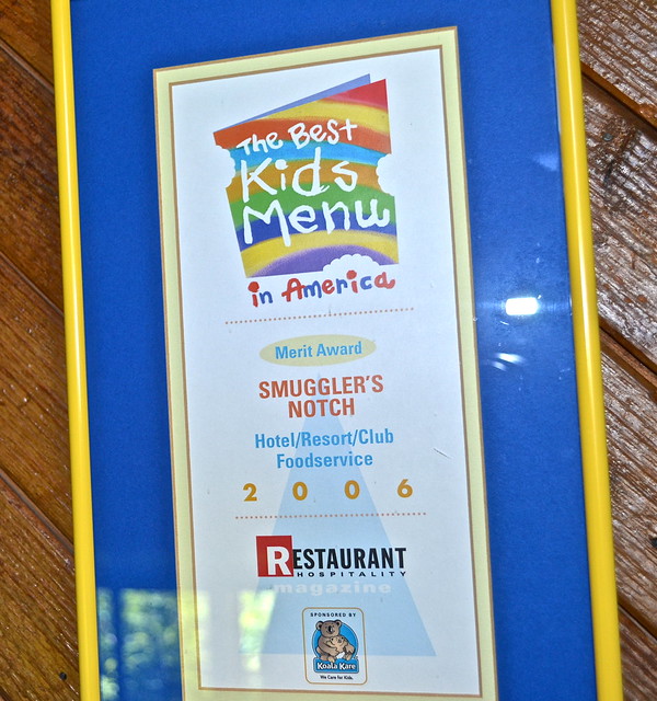 kids menu