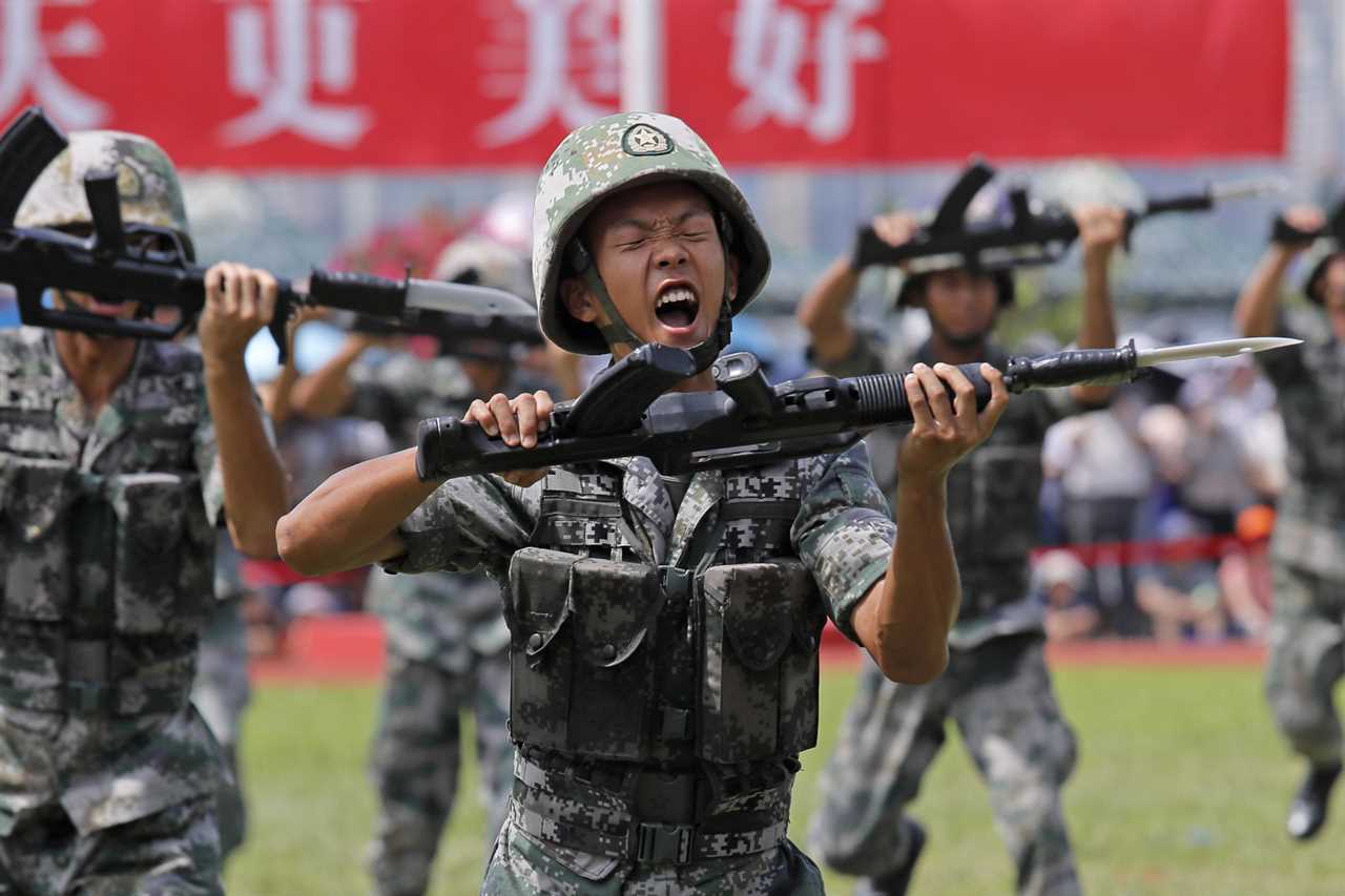 The United States is running out of weapons. China is watching.