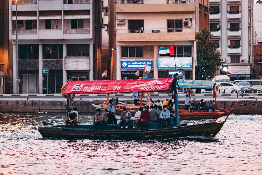 Different modes of transport in Dubai