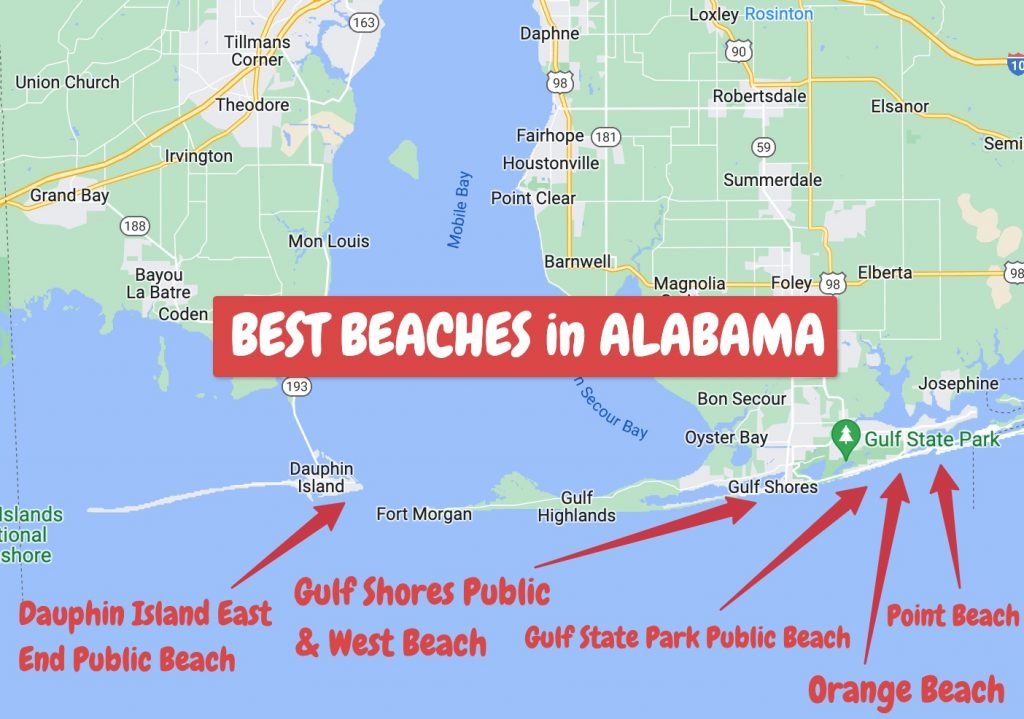 The 13 best beaches in ALABAMA to visit in 2023