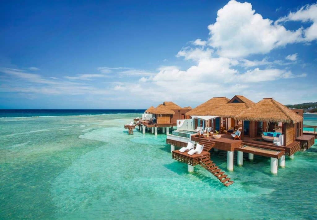 There are 8 top affordable overwater bungalows in the Caribbean