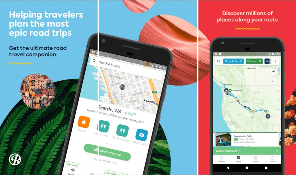 Roadtrippers - Travel Planning Mobile App