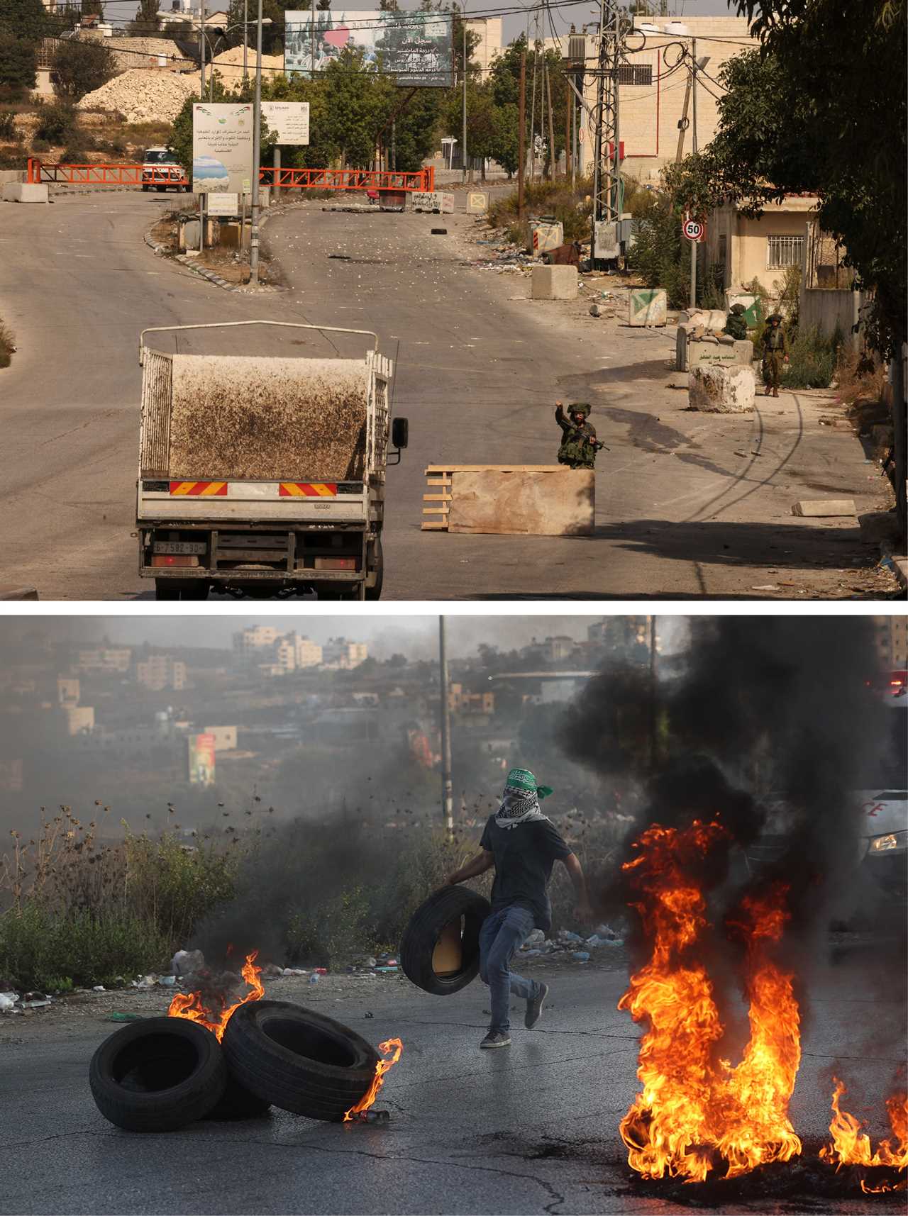 Fear and horror mix in the West Bank