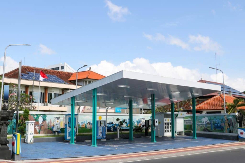 electric charging station in kuta