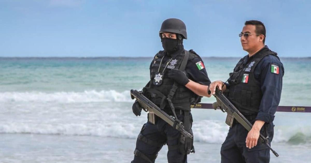 243 Cancun police officers are trained for the new