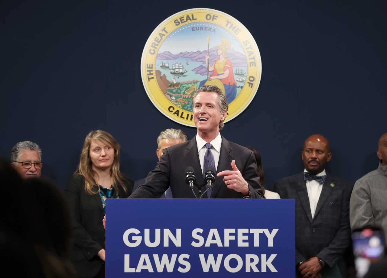 Newsom has a plan to combat gun violence. It's not going anywhere.