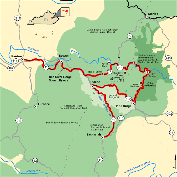 Three of the most scenic U.S. drives for leaf peeping are in Kentucky