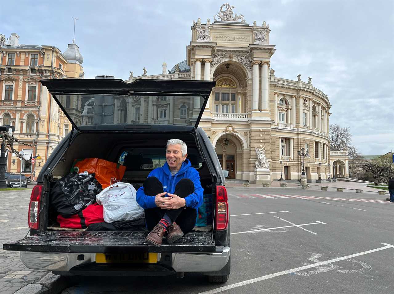 Volunteers are delivering supplies to the frontline of Ukraine. I'm one of them.