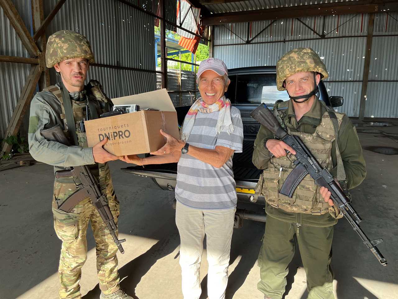 Volunteers are delivering supplies to the frontline of Ukraine. I'm one of them.