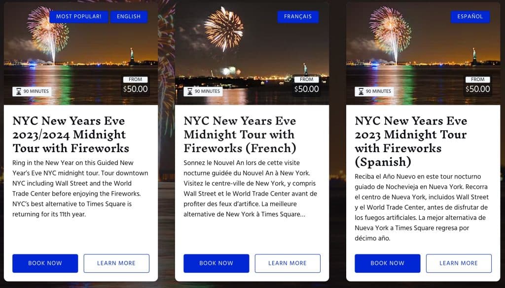 10 Best Places to Watch Fireworks & Celebrate NYE 2023 in New York City