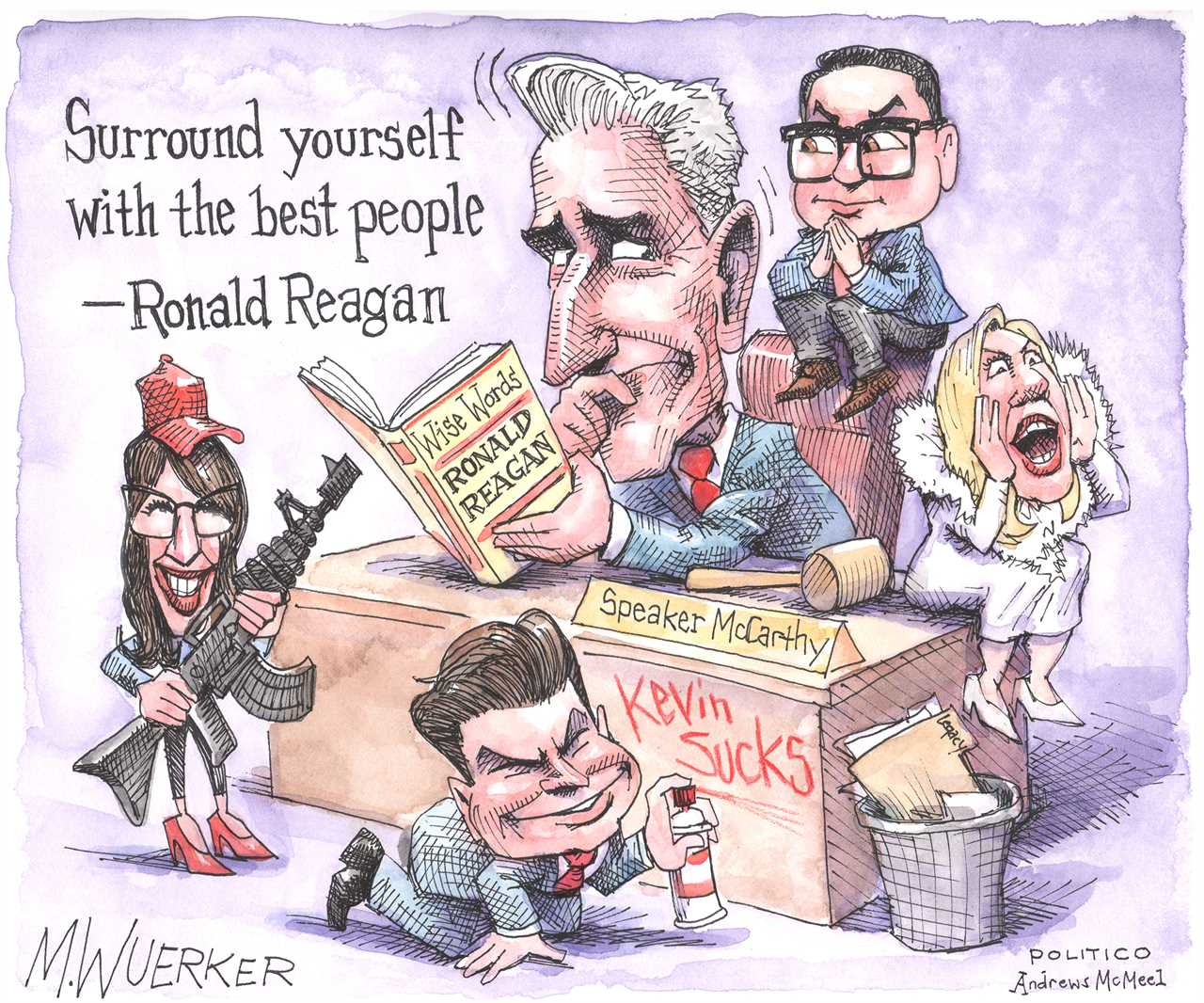 Matt Wuerker's Best of 2023