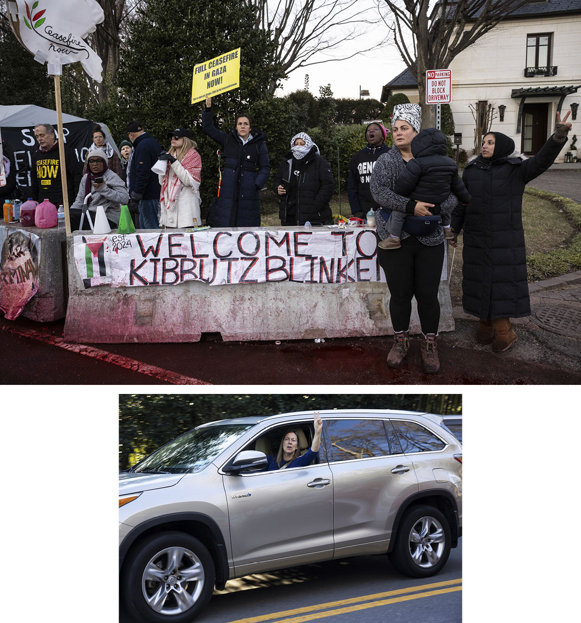 Protesting in front of public officials' homes is a futile and ugly thing