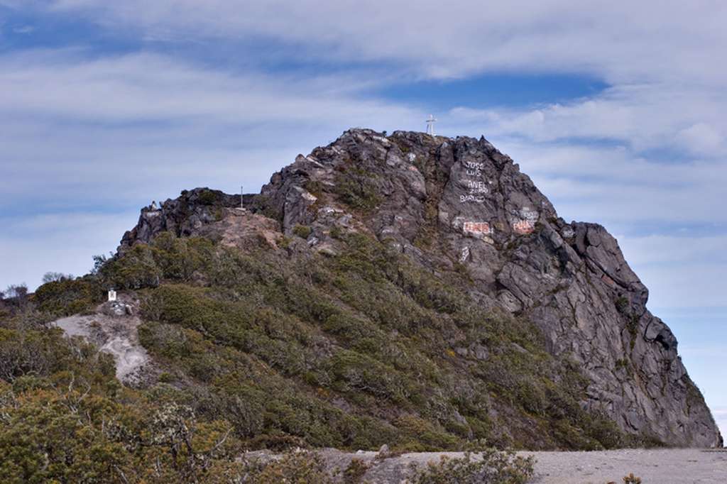 summit of Volcan Baru in panama