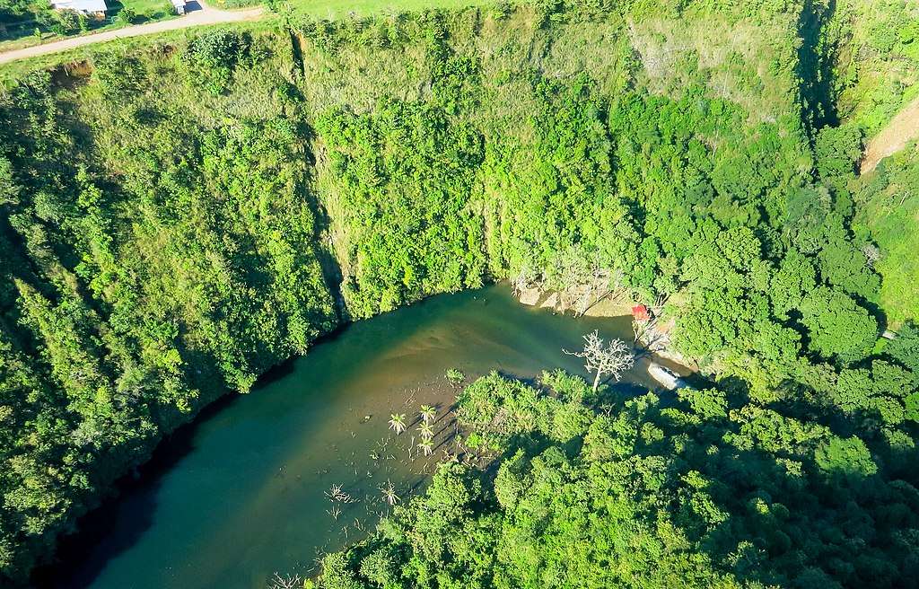 aerial view of Province of Chiriqui in Panama