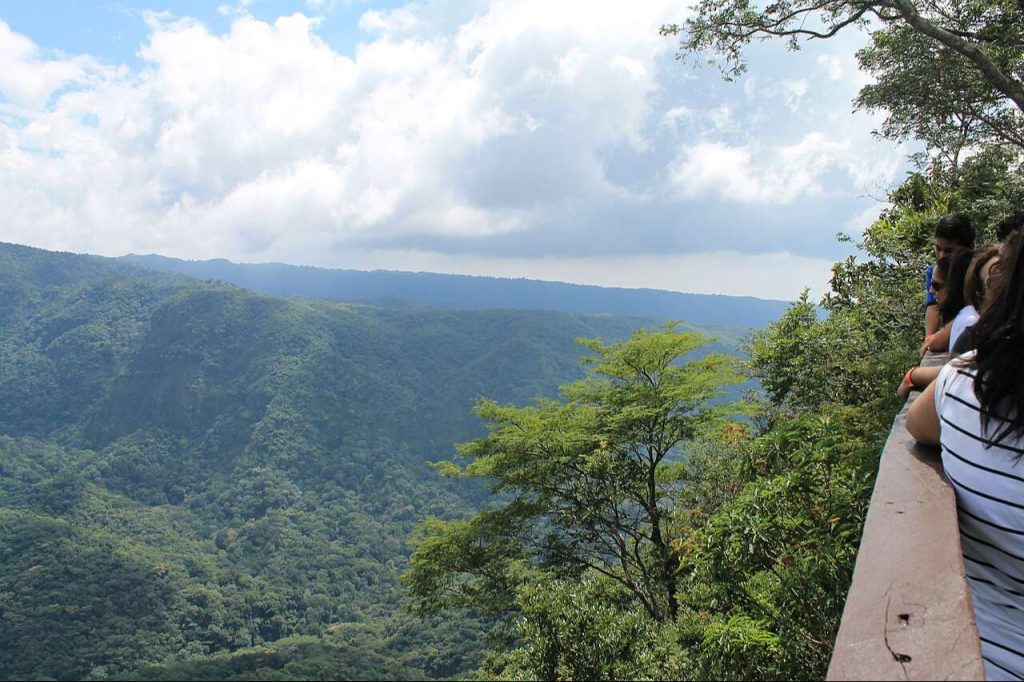 Viewpoint in el imposible national park el salvador