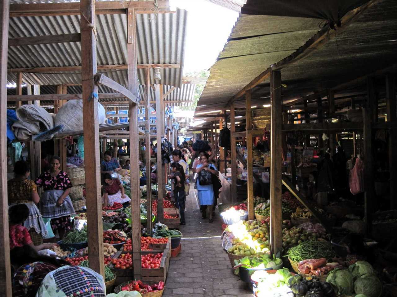 guatemala local market indoors