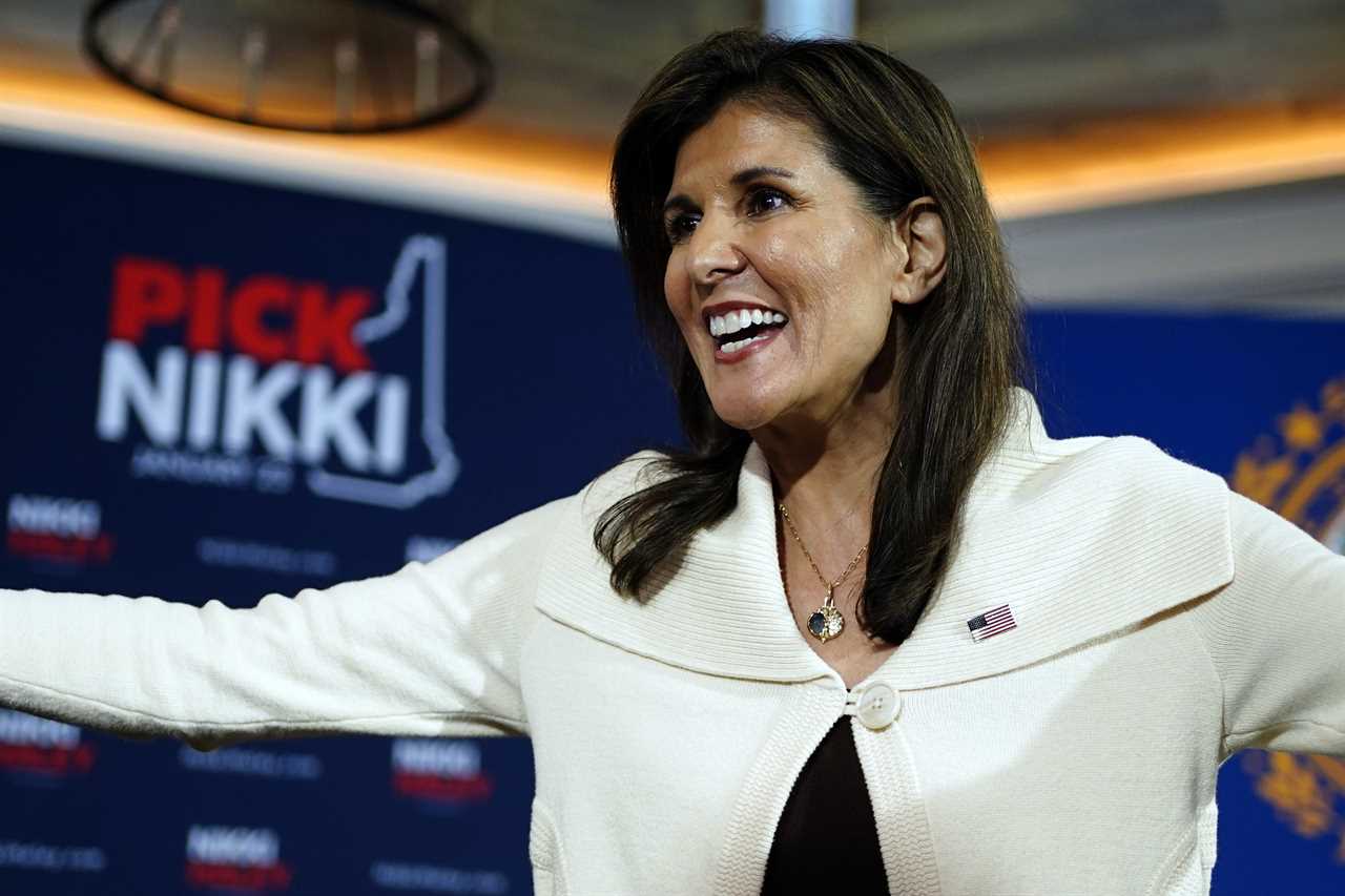 Haley is ranked second in New Hampshire, behind Trump.