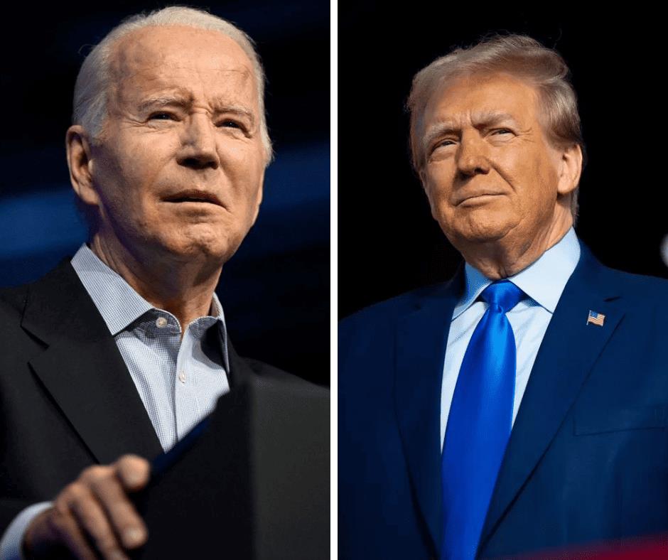 Joe Biden, Donald Trump