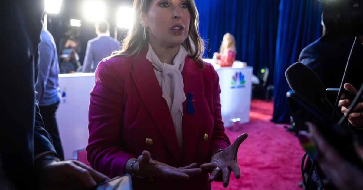 Ronna McDaniel will step down from her position as RNC Chair next month