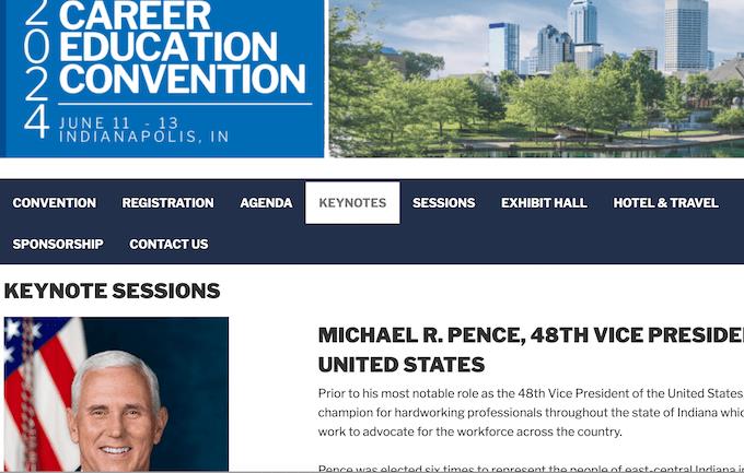 Mike Pence to Speak at For-Profit College Convention. Why Exactly?